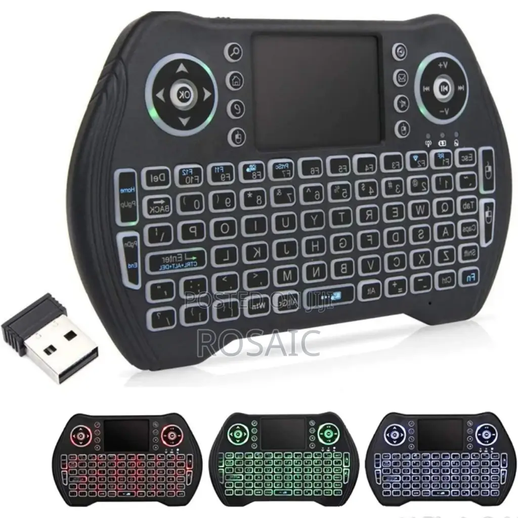 Mini Keyboard With Mouse Touchpad and Backlight