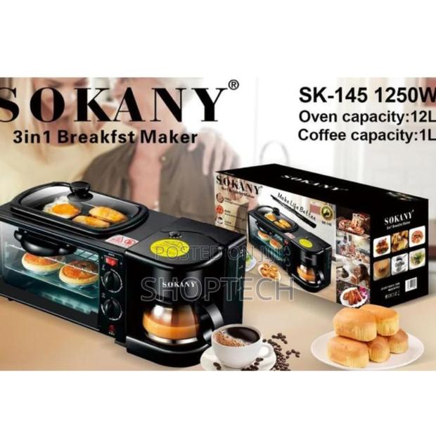 3 In1 Sokany Breakfast Maker - main view