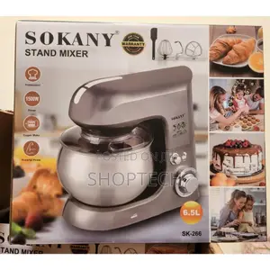 6.5 Litres Sokany Stand Mixer.