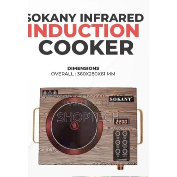 Sokany Radiant Single Induction Cooker. - main view