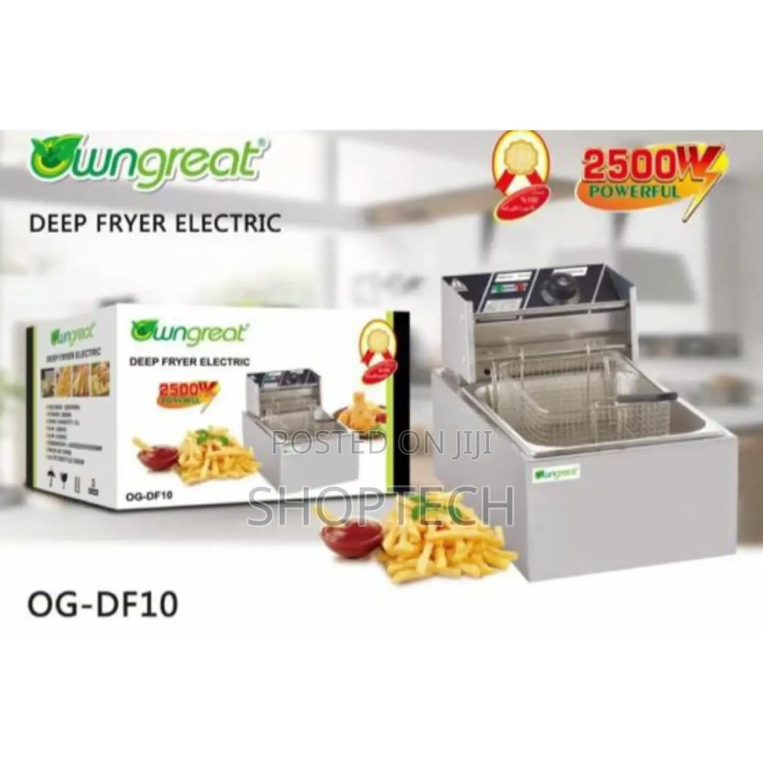 6 Litres Single Deep Fryer