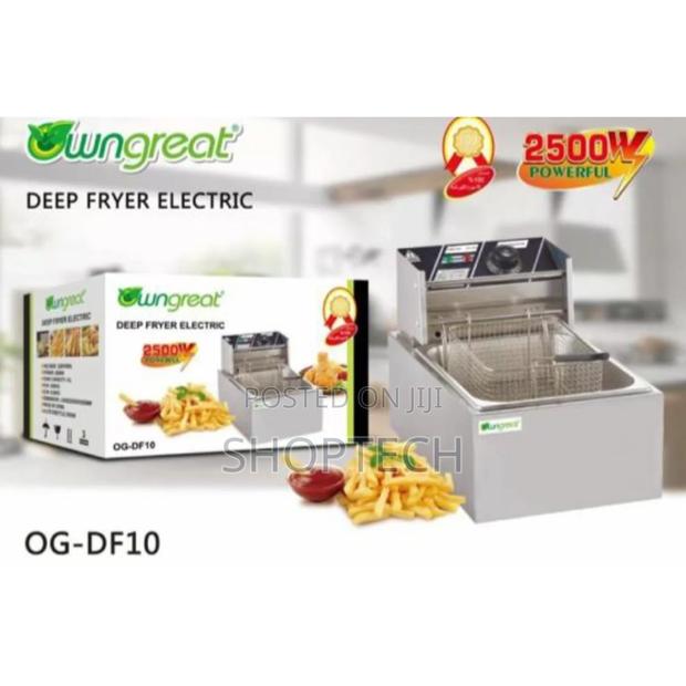6 Litres Single Deep Fryer - main view
