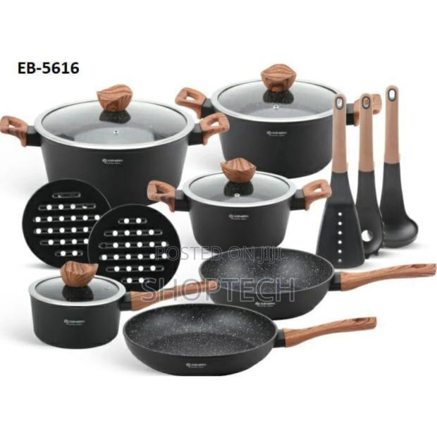 15pc Edenburg Cookware.