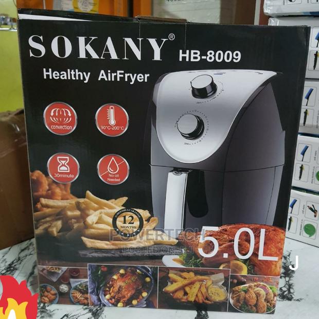 Electric Sokany Airfryer-5 Litres