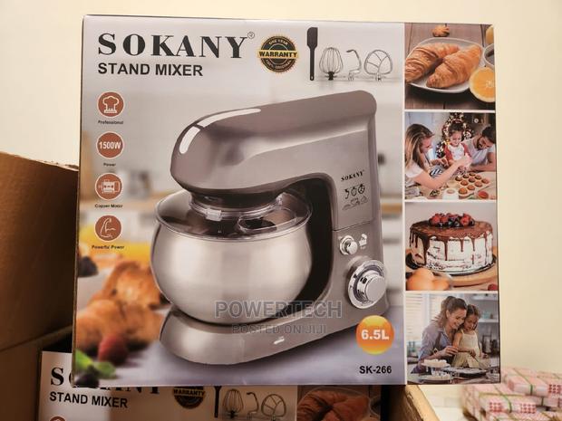 Commercial Stand Mixer" - main view