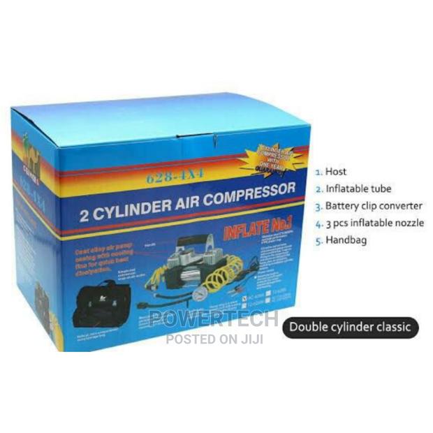 2 Cylinder Air Compressor ;Tyre Inflator - main view