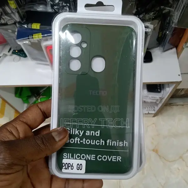 Soft Silicone Shockproof Phone Case for Tecno Pop 6 Go Cove