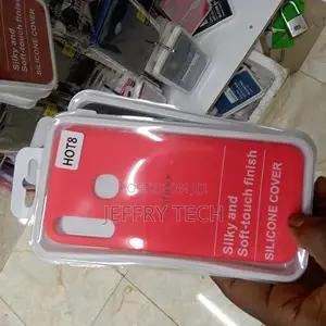Infinix Hot8 Case Full Protection Soft Liquid Silicone Cove
