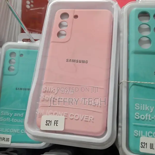 Silicone Back Case Cover for Samsung Galaxy S21 FE