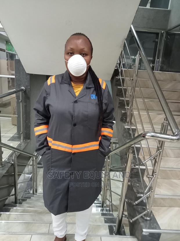 Twill Dustcoat With a Reflective Strip - thumbnail 3