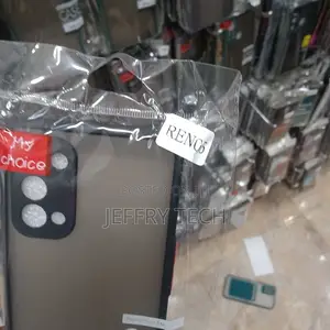 Smoke Back Case Cover for Oppo Reno 6 5G, Matte Finish Soft
