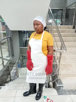 White Pvc Aprons Available