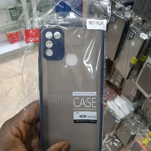 Back Cover Case for Infinix Hot 11 Play (Camera Protection |