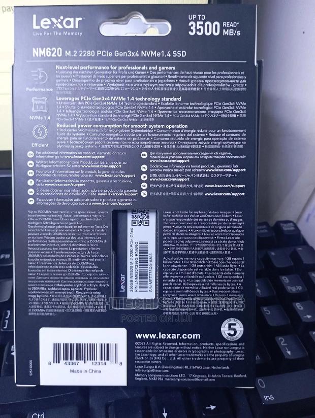 Lexar Single Notch M.2 Nvme 256gb - thumbnail 2