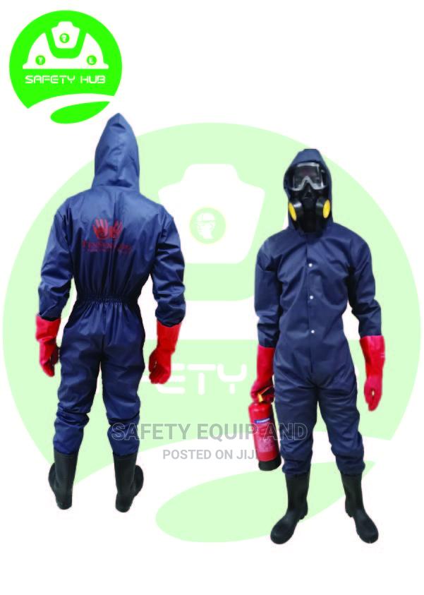 Navy Blue Spray Overalls - main view
