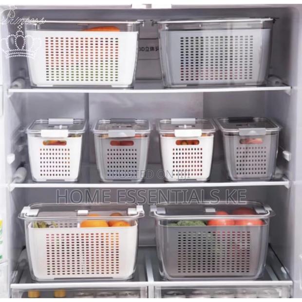 4.5L Luxear Fresh Food Storage Containers,Fridge Storage - thumbnail 2