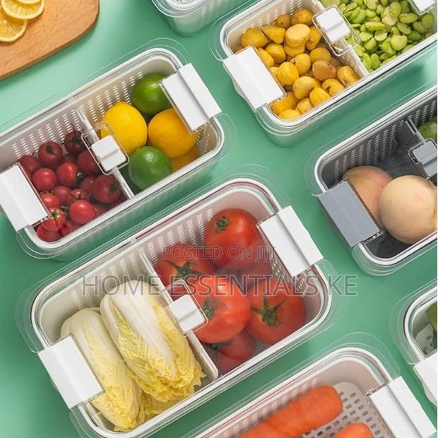 4.5L Luxear Fresh Food Storage Containers,Fridge Storage - thumbnail 3