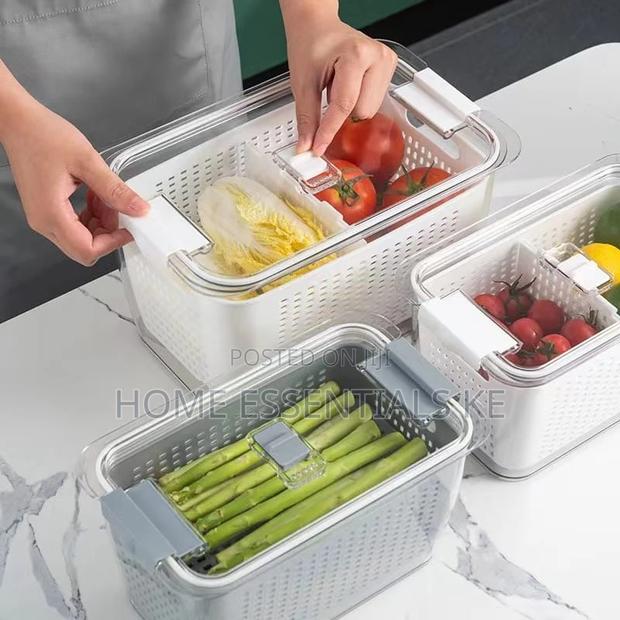 4.5L Luxear Fresh Food Storage Containers,Fridge Storage - thumbnail 5