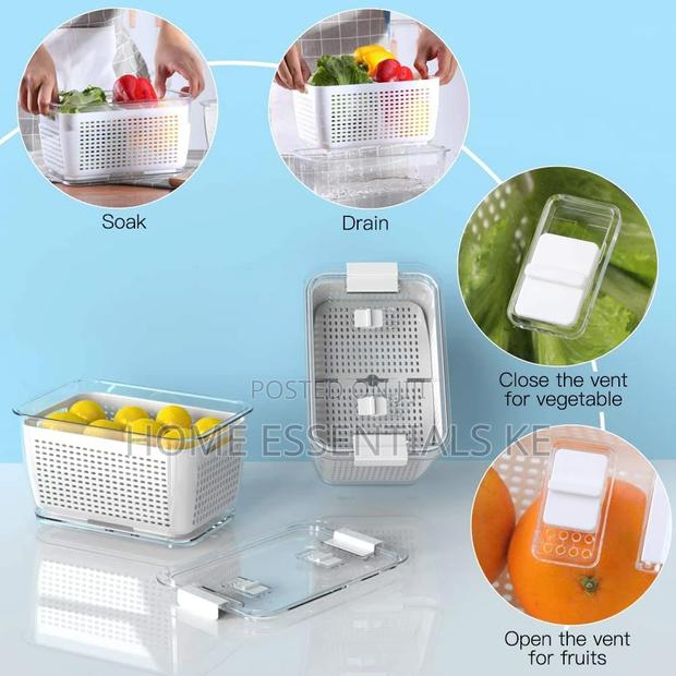 4.5L Luxear Fresh Food Storage Containers,Fridge Storage - thumbnail 7
