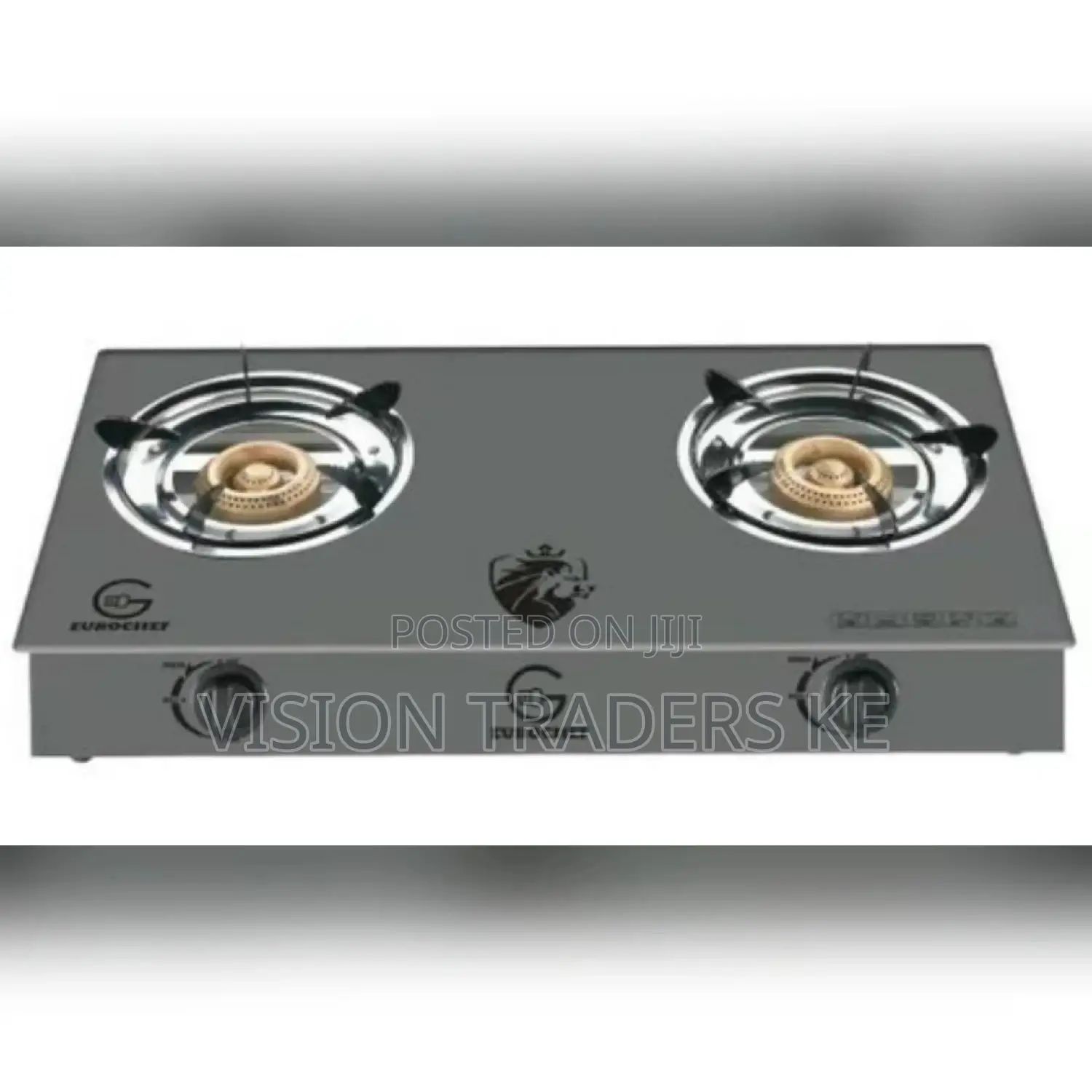 Eurochef 2 Burner Glass Top Burner