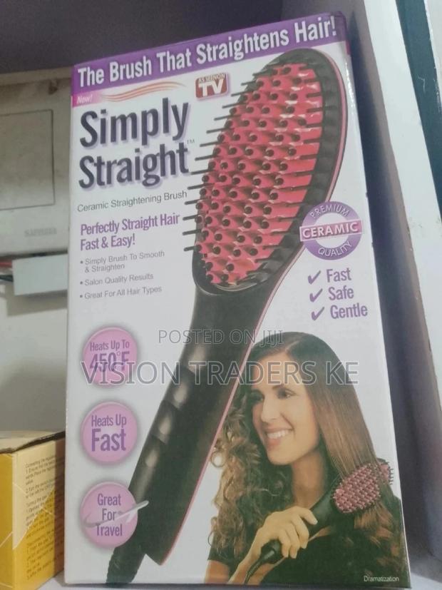 3D Ceramic Bristles Hair Straightener