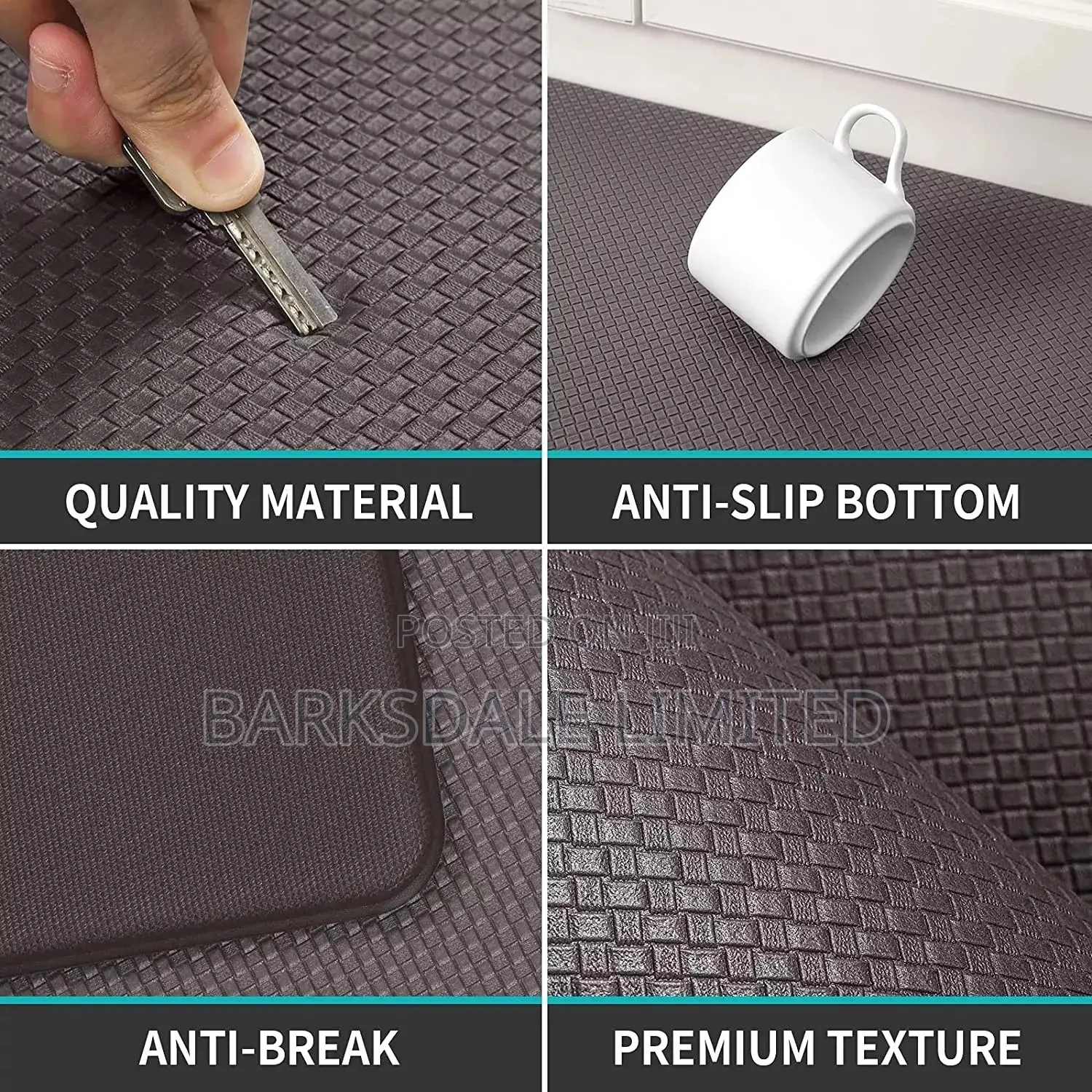 Kitchen Mat Anti Fatigue Large Bath Floor Non Slip Absorbent