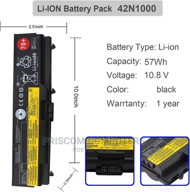 Lenovo T430 T520 Battery - thumbnail 2