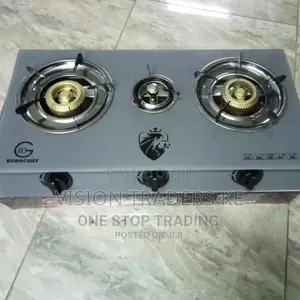 Eurochef 2 Burner Glass Top Cooker
