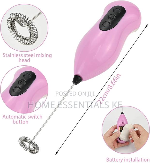 Frother/Mini Electric Mixer Coffee Milk, Drink, Egg - thumbnail 3