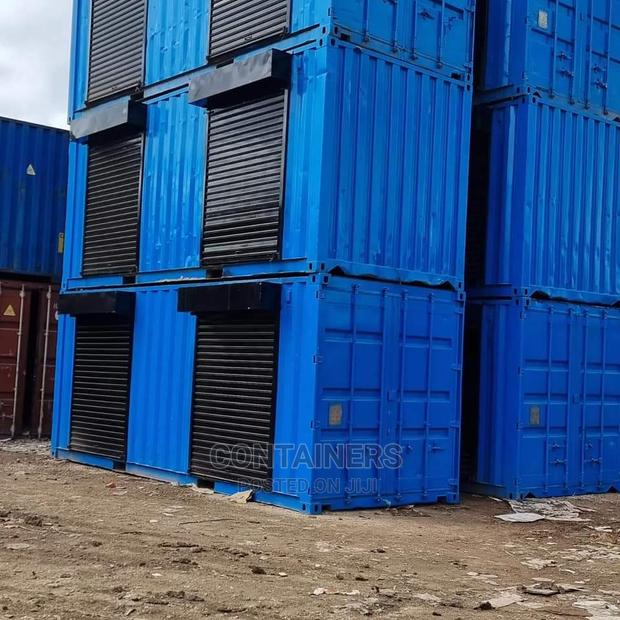 20ft Container Stalls Fabrication - main view