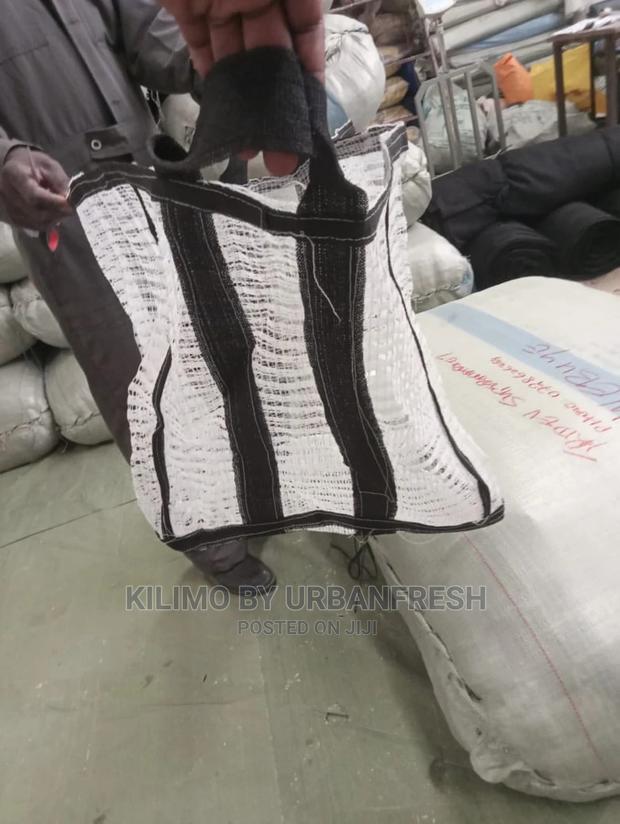 Tea Harvesting Bag KTDA White Black Belt . - thumbnail 3