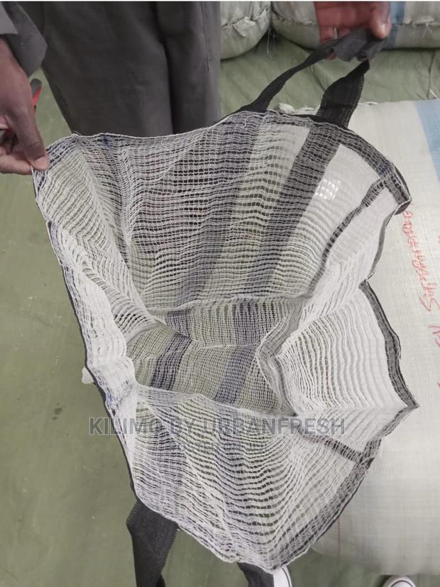 Tea Harvesting Bag KTDA White Black Belt . - thumbnail 2