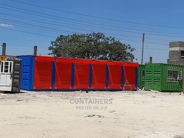 Container Stalls in Your Color of Choice