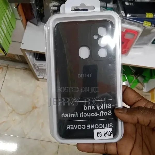 Soft Silicone Shockproof Phone Case for Tecno Pop 6 Go Cove