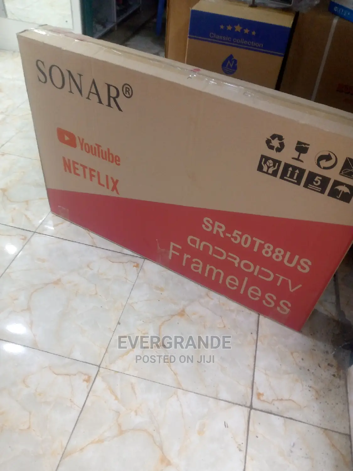 50 Inches Smart Android Sonar TV Available.