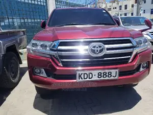 Toyota Land Cruiser 2016 Red