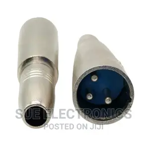 XLR Male to 1/4" 6.5 Mm Female Jack Microphone Audio