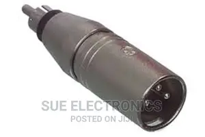 Stereo Audio Jack XLR 3 Pin Male to Rca Male