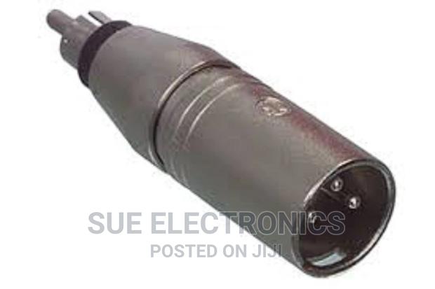 Stereo Audio Jack XLR 3 Pin Male to Rca Male
