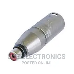 Metalic XLR Male to Rca Female Plug