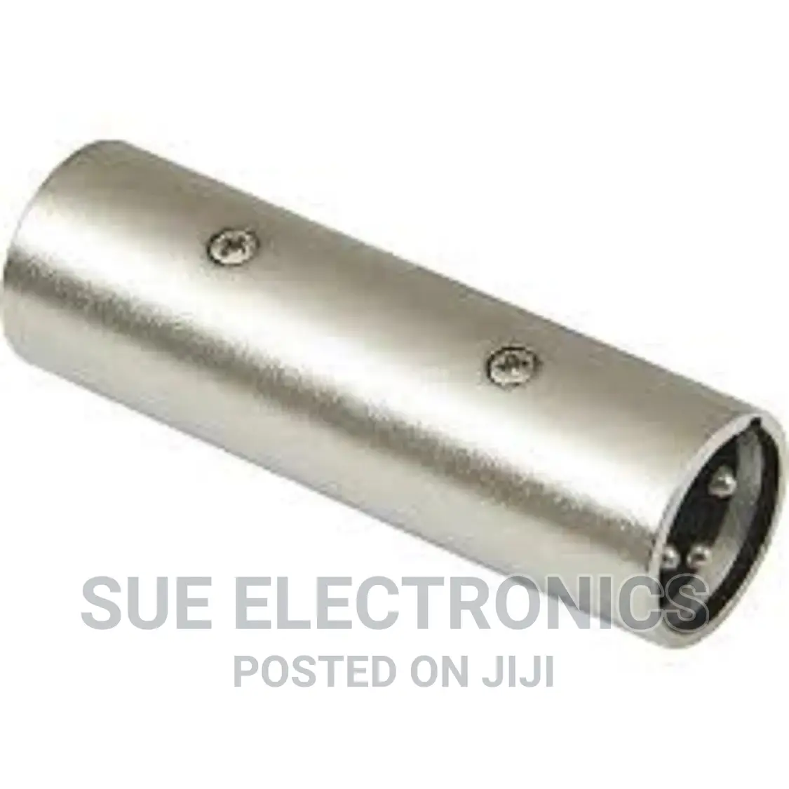 Metalic XLR Male to Male Coupler