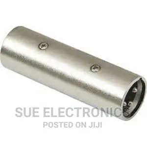 Metalic XLR Male to Male Coupler