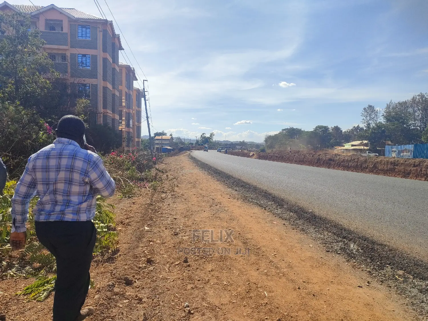 1/2 Acre Sagana/Nairobi Main Tarmac