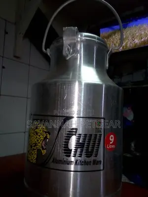 9 Litres Aluminium Milk Cans With Padlock