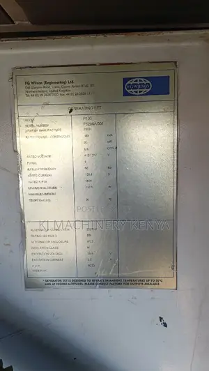 100KVA Ex-Uk Perkins Power Generator on OFFFER!
