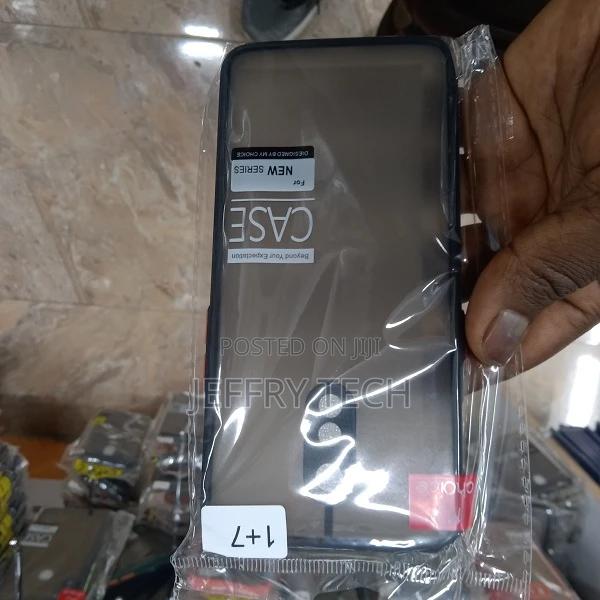 Smartbuy Back Cover for Oneplus 7 (Black, Grip Case, Pack - main view