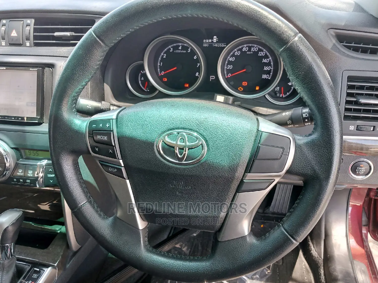 Toyota Mark X 2.5 RWD 2016 Red