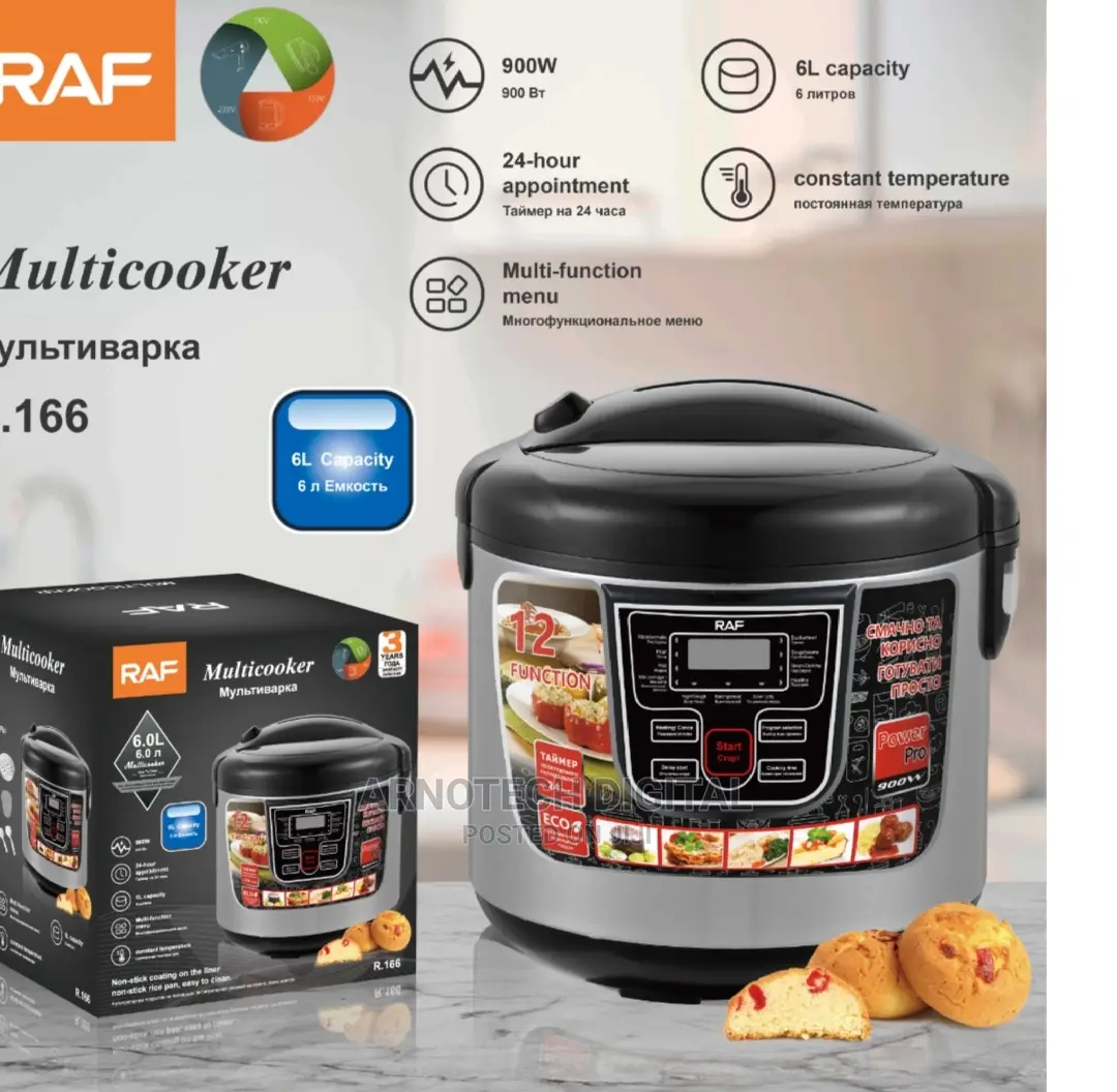 Digital 6L Nonstick 12 Functions Pressure Cooker