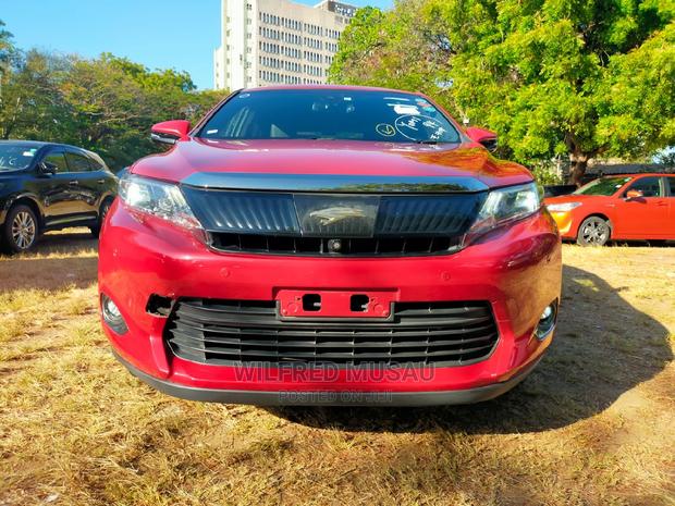 Toyota Harrier 2015 Red - thumbnail 2