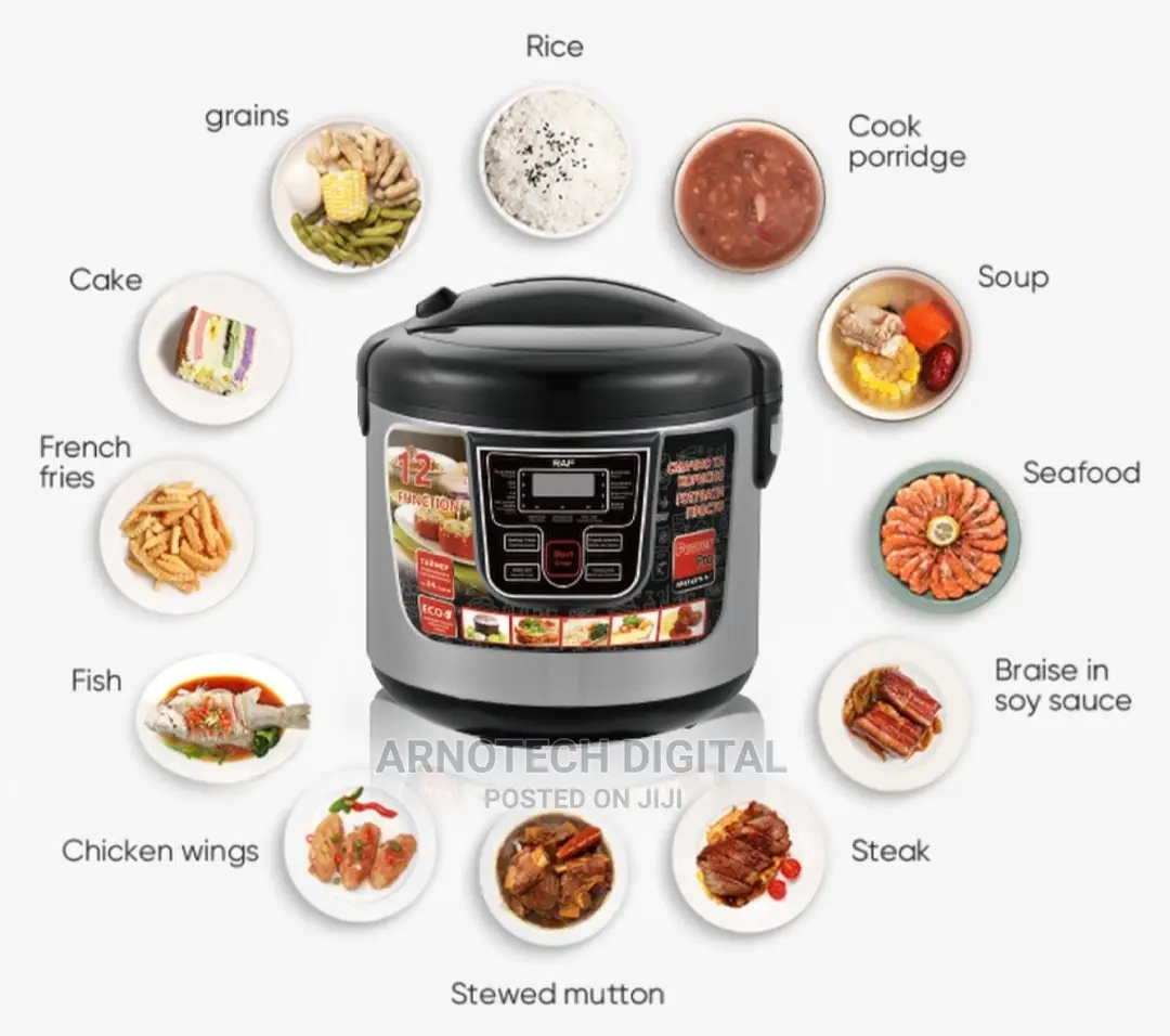 Digital 6L Nonstick 12 Functions Pressure Cooker